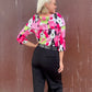 The Veronica Y2K Floral Blouse