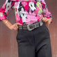 The Veronica Y2K Floral Blouse