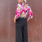 The Veronica Y2K Floral Blouse