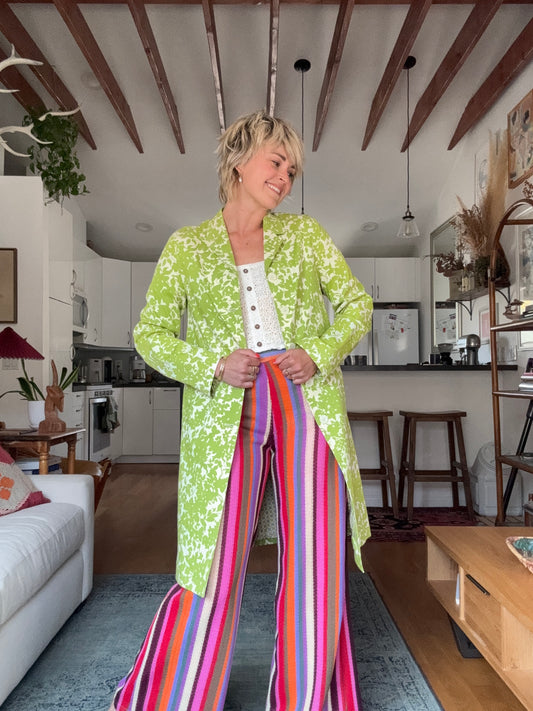 The Laurel 1990s Silk Coat