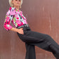 The Veronica Y2K Floral Blouse