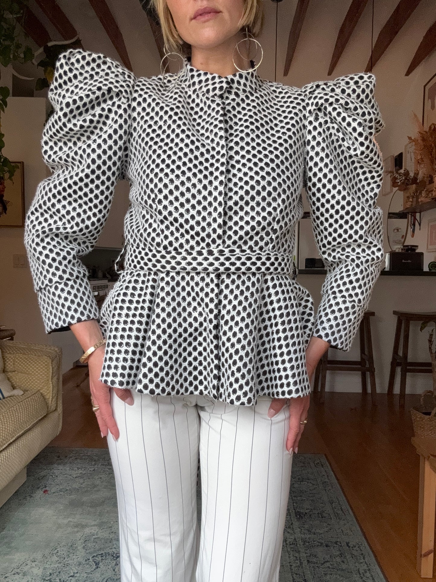 The Genevieve Peplum Jacket