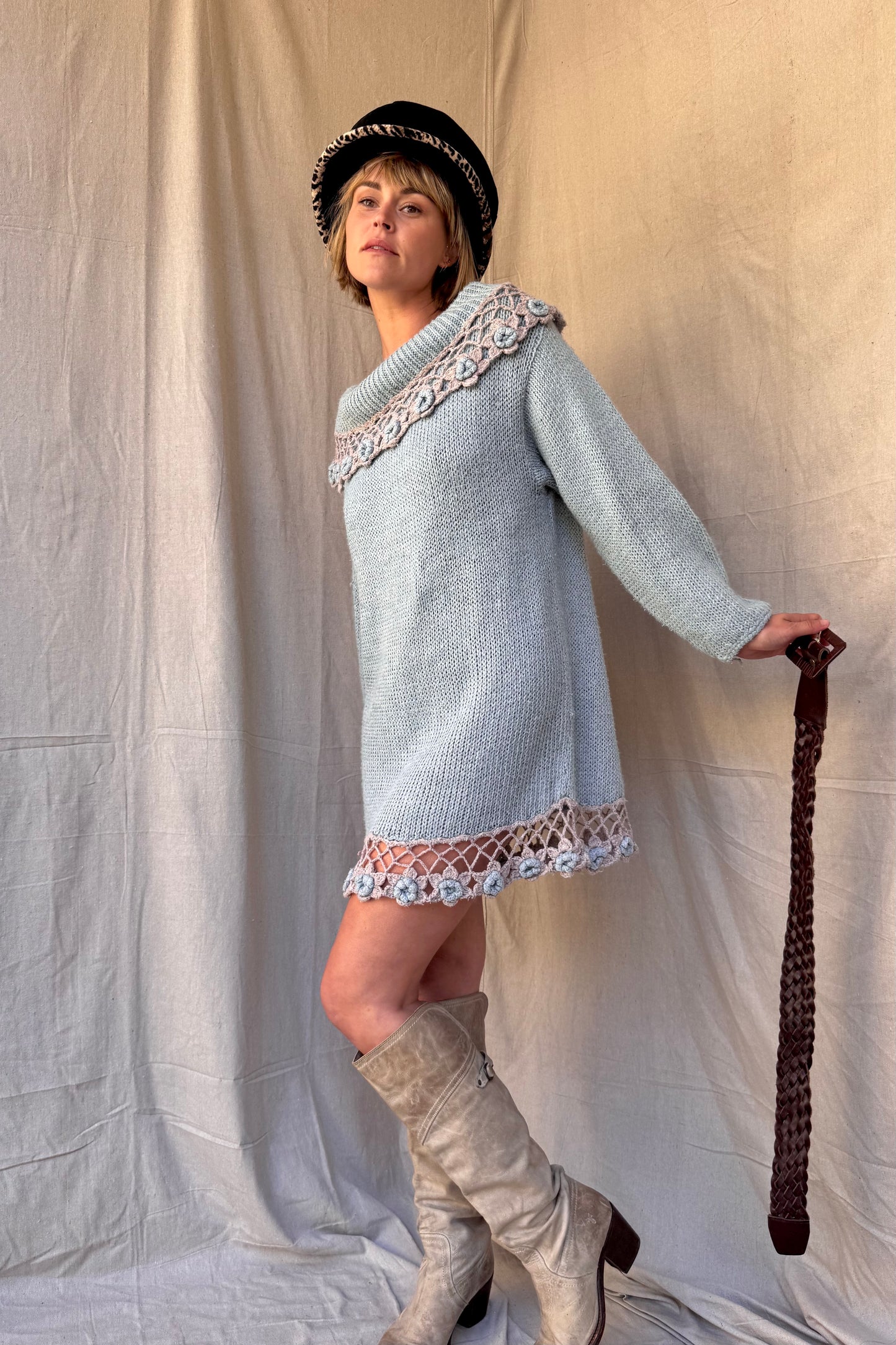 The Amelia 1990s Knit Tunic