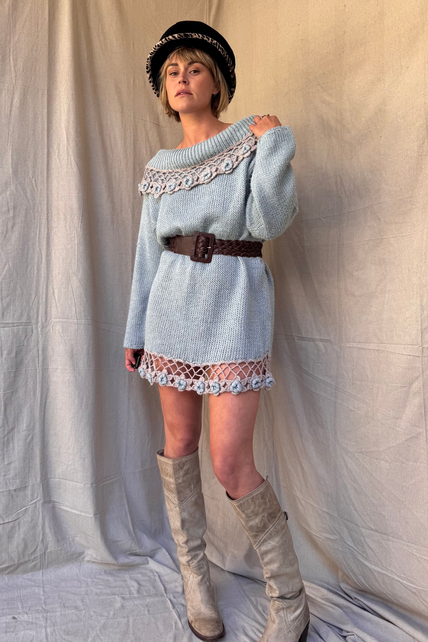 The Amelia 1990s Knit Tunic