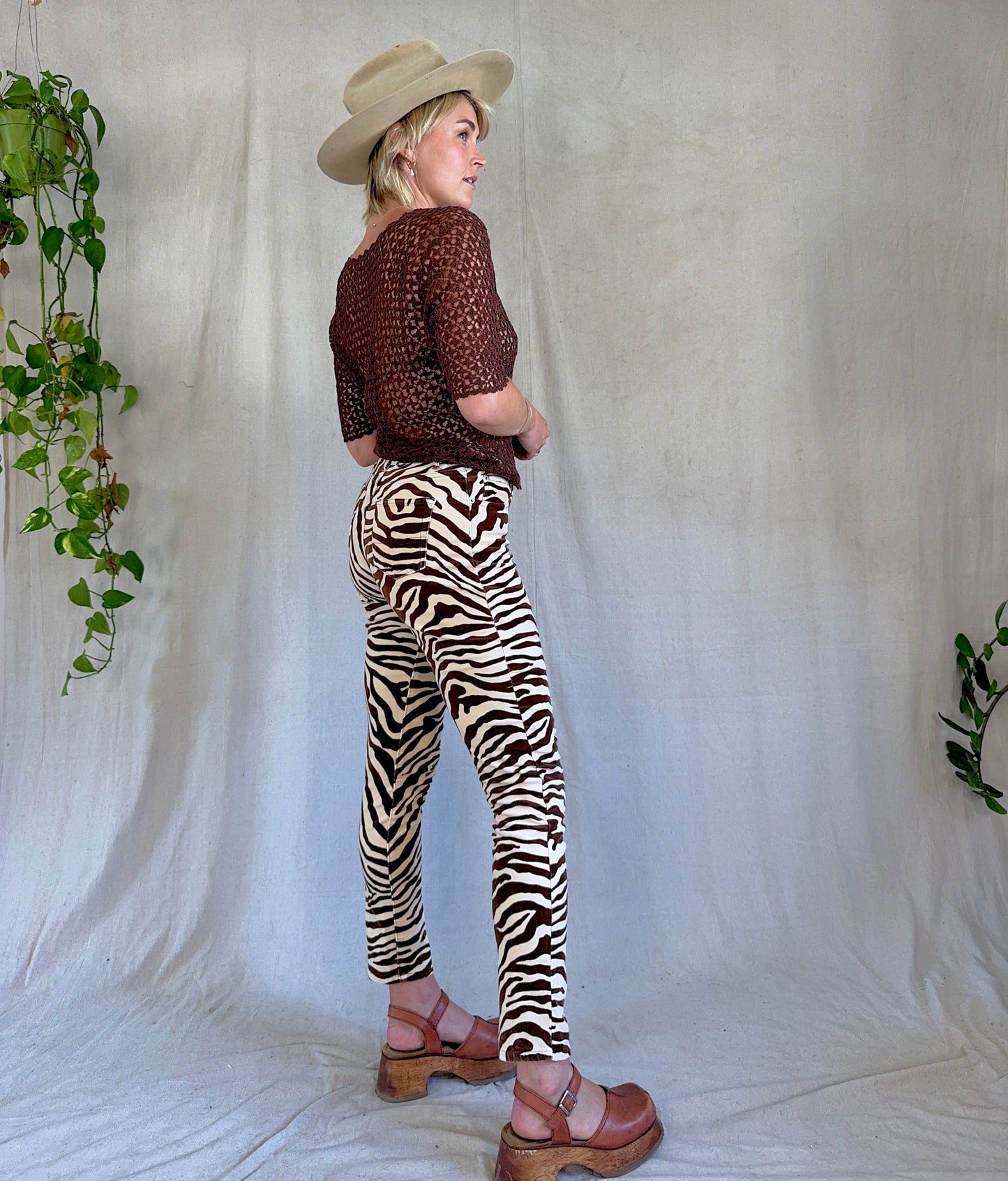 The Robyn 1990s Crocheted Top