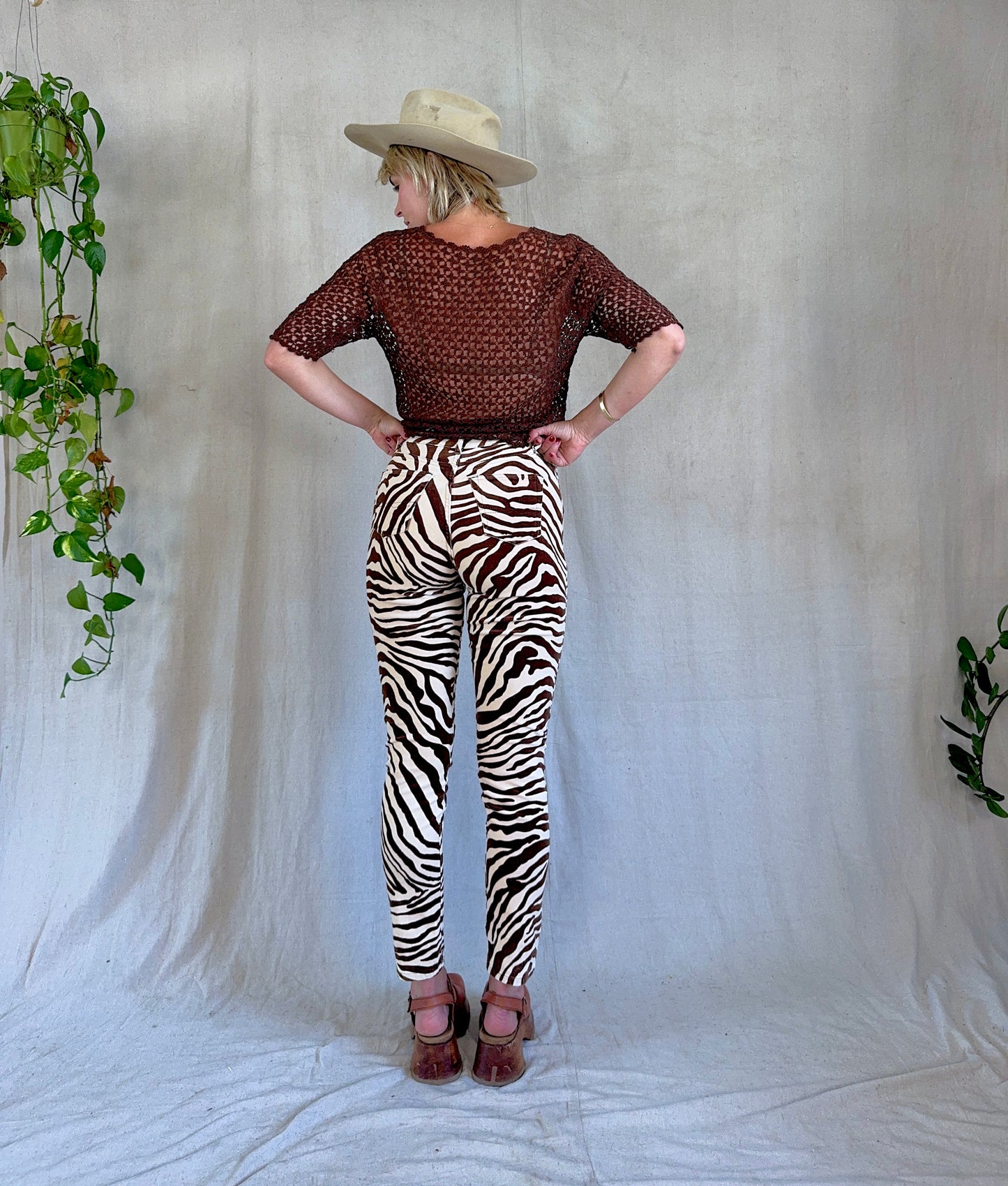 The Robyn 1990s Crocheted Top