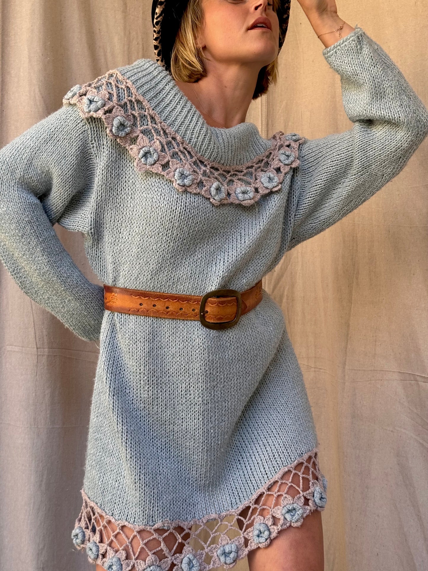 The Amelia 1990s Knit Tunic