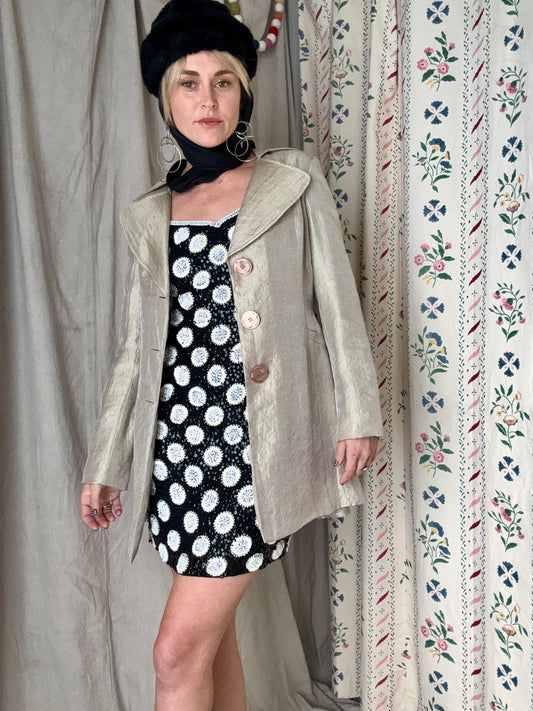 The Evangeline 1990s Shimmer Coat