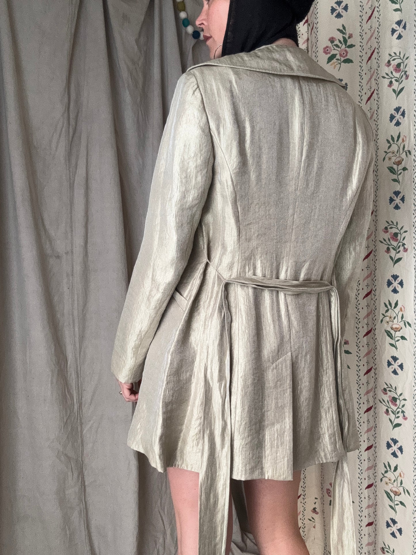 The Evangeline 1990s Shimmer Coat