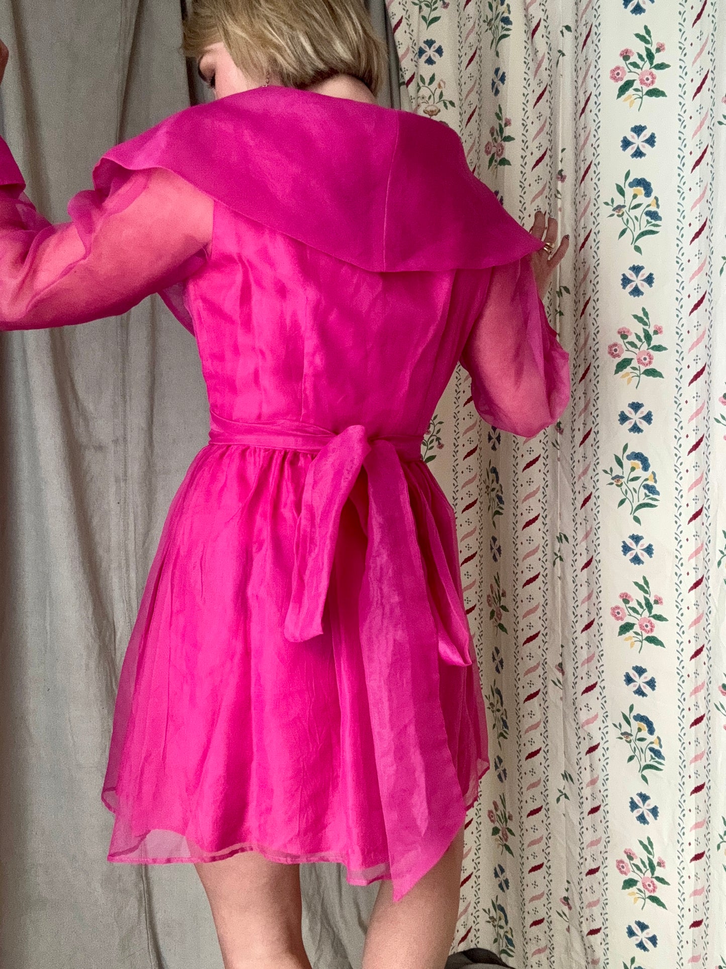 The Effie 1970s Organza Dress