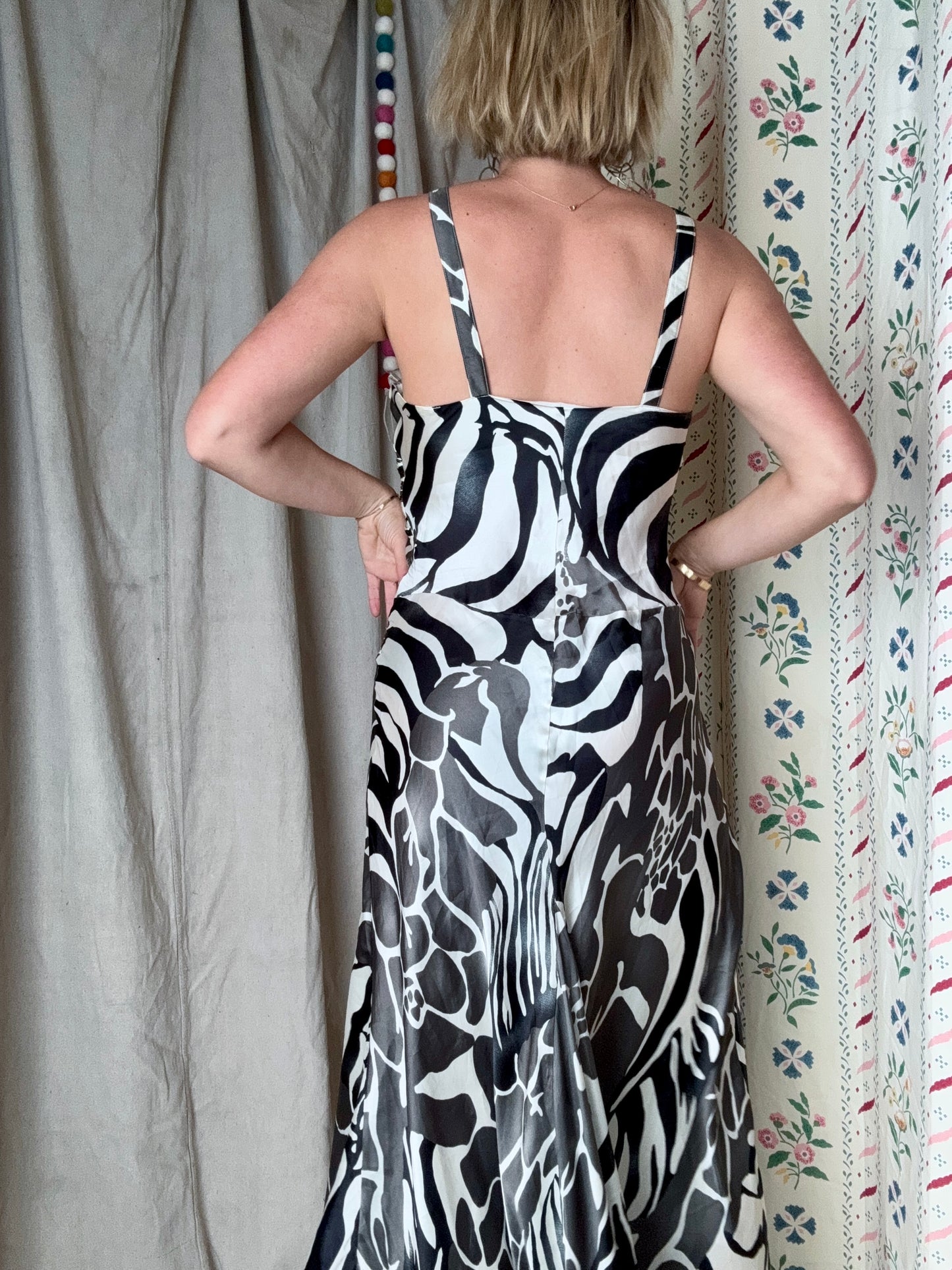 The Caterina 1990s High-Low Dress