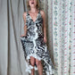 The Caterina 1990s High-Low Dress