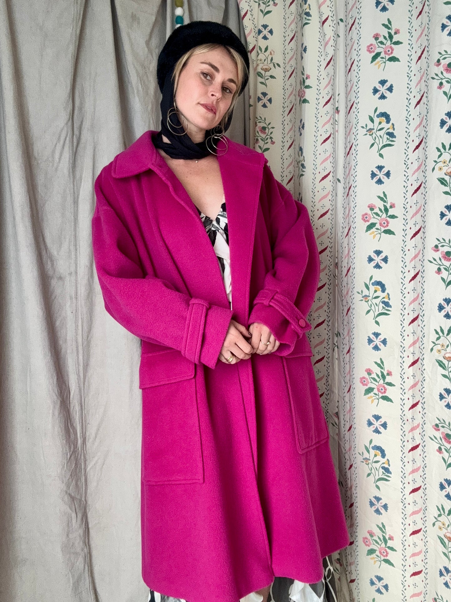 The Escada 1980s Wool Coat