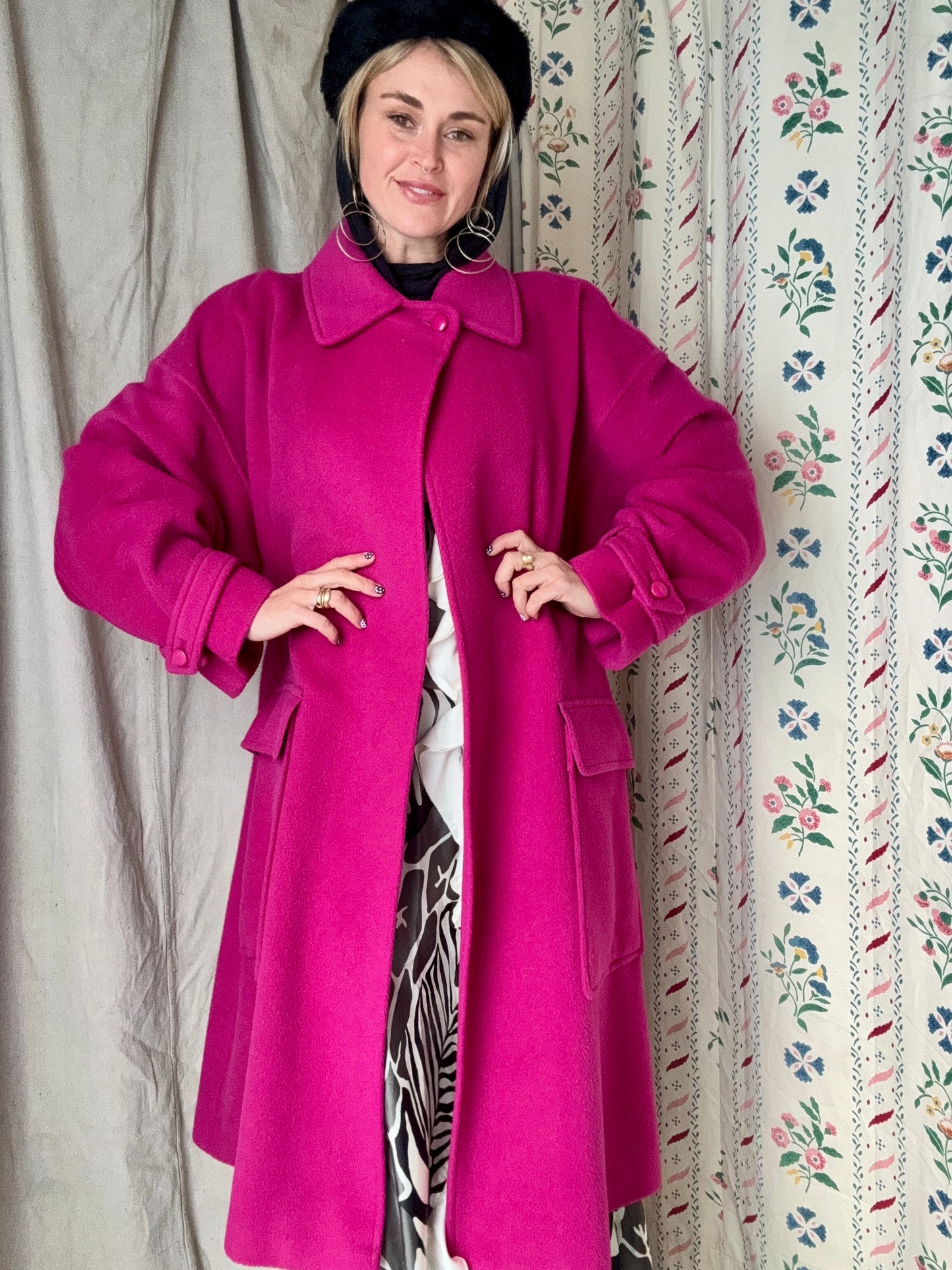 The Escada 1980s Wool Coat