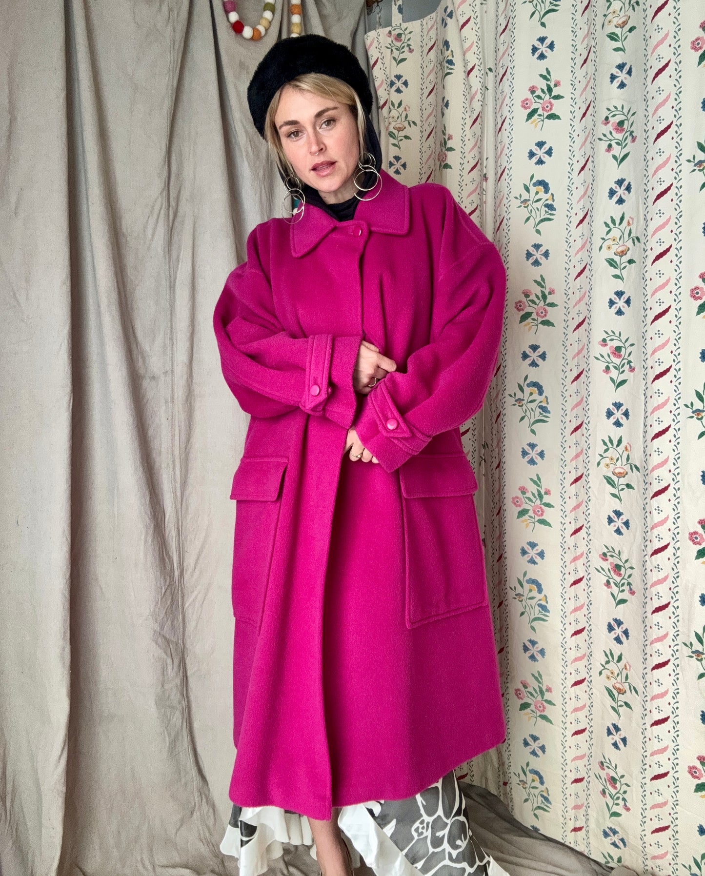 The Escada 1980s Wool Coat