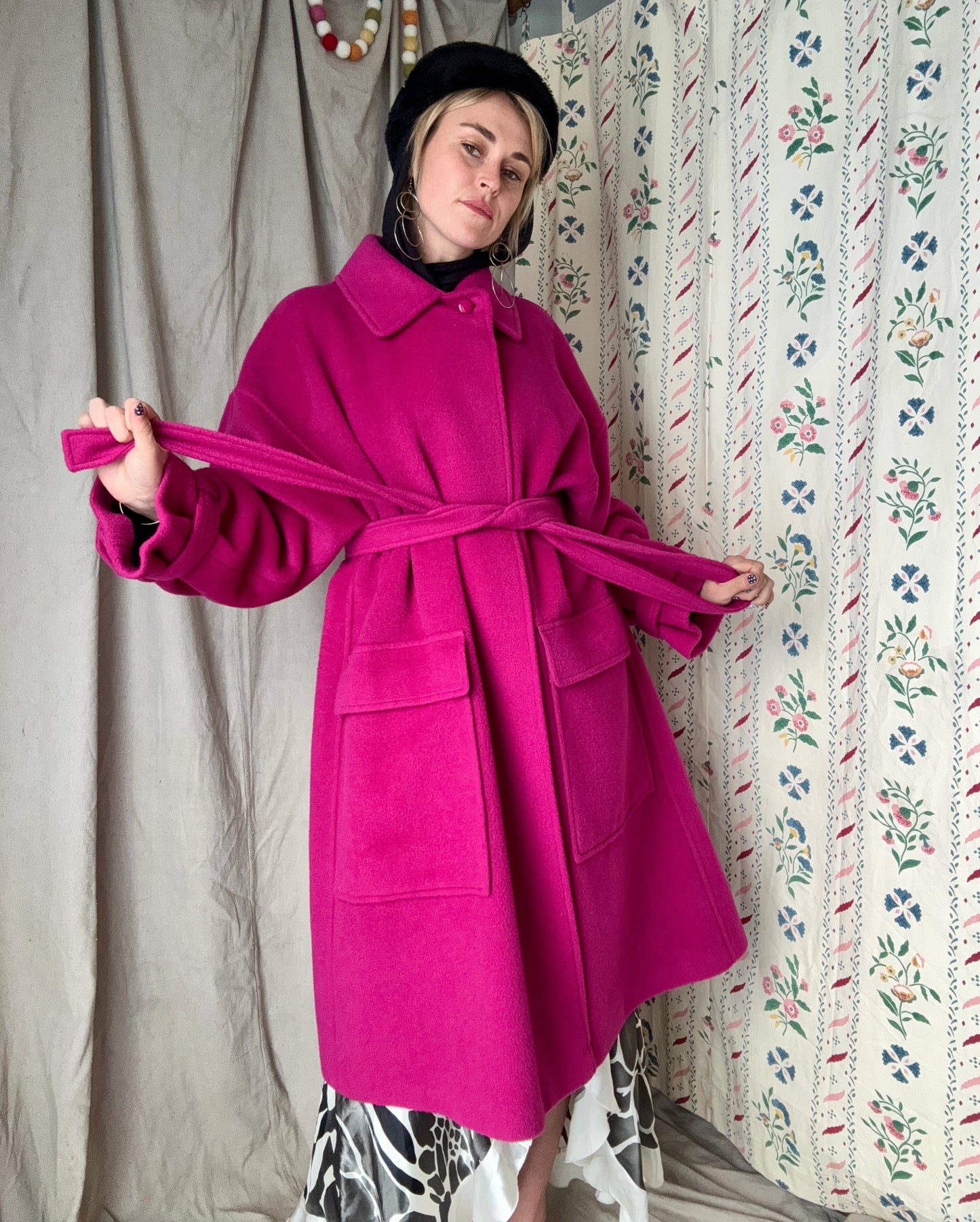 The Escada 1980s Wool Coat