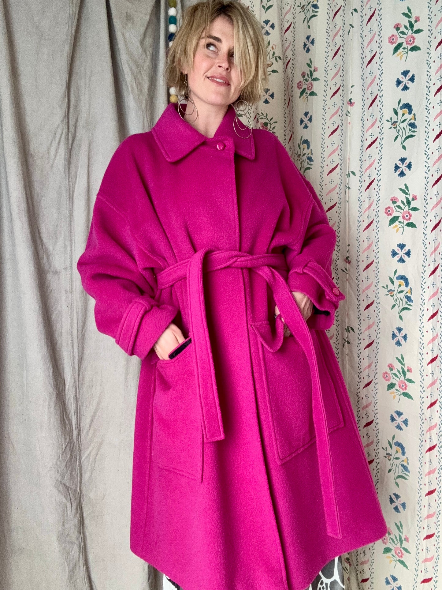 The Escada 1980s Wool Coat