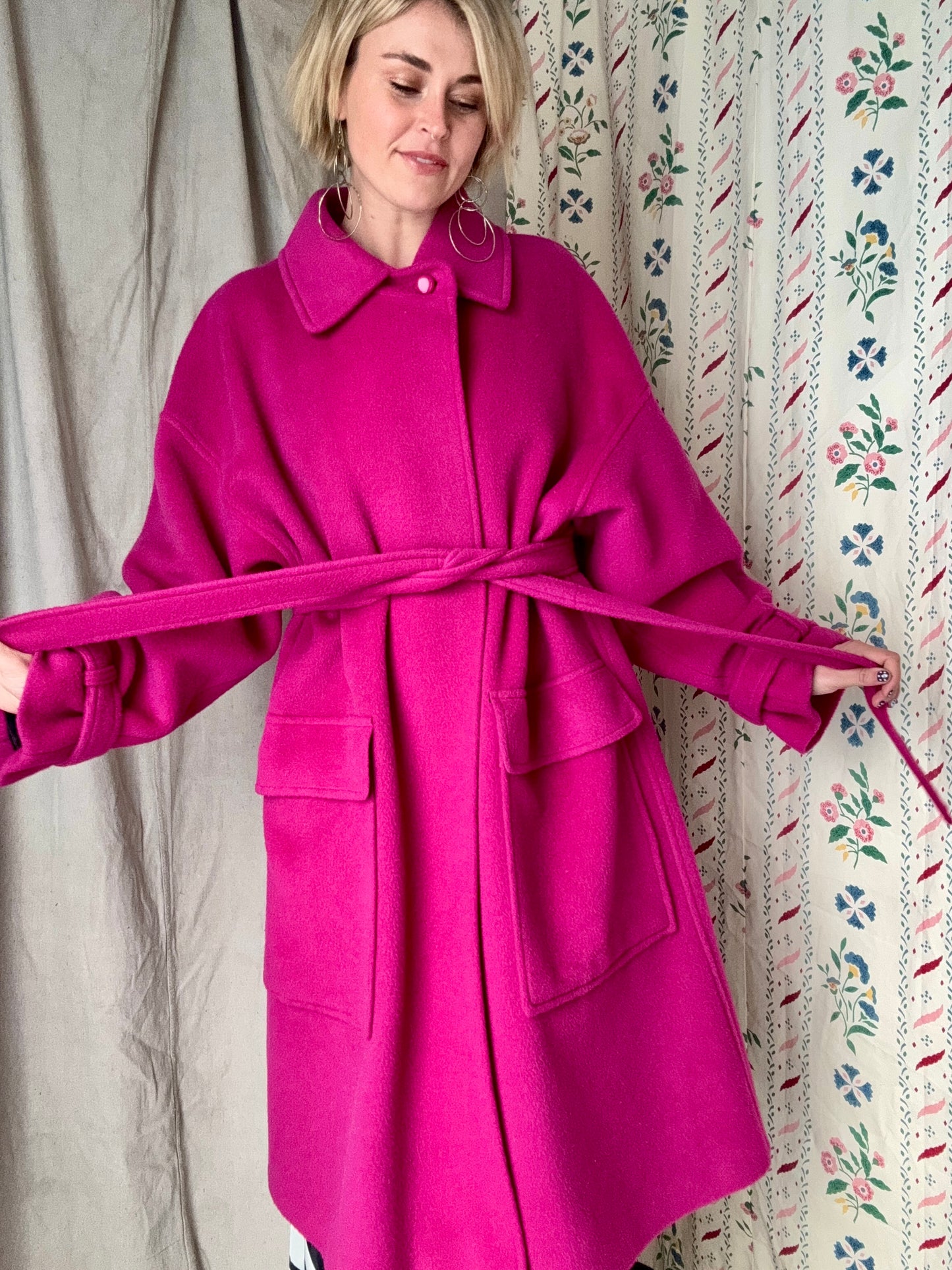 The Escada 1980s Wool Coat