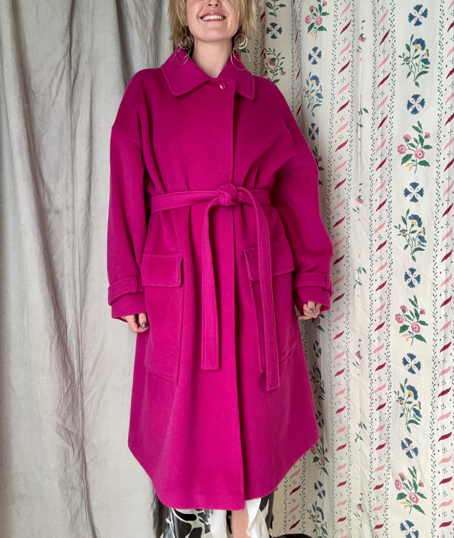 The Escada 1980s Wool Coat