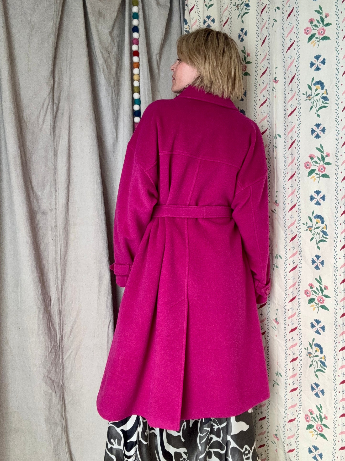 The Escada 1980s Wool Coat