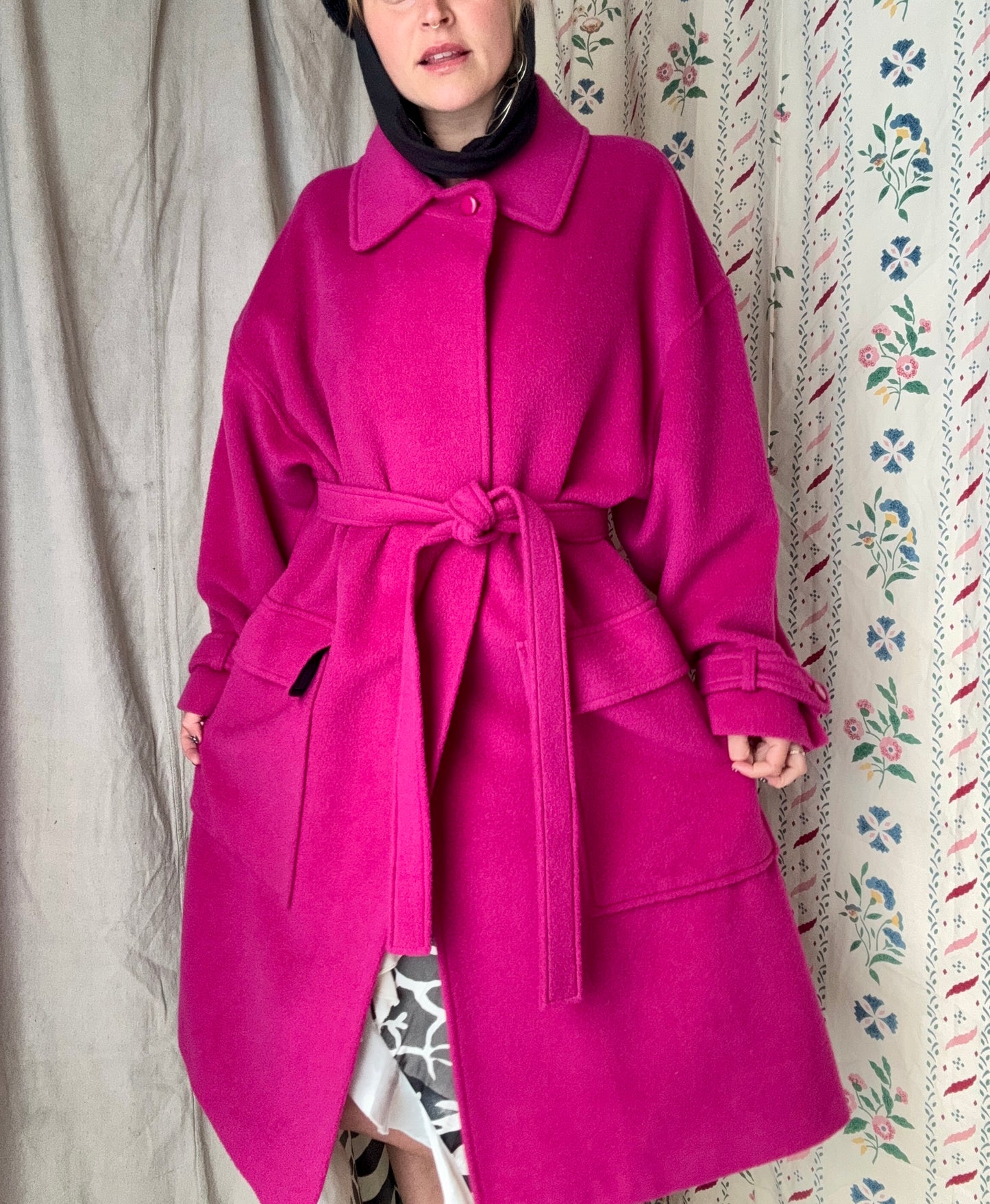 The Escada 1980s Wool Coat