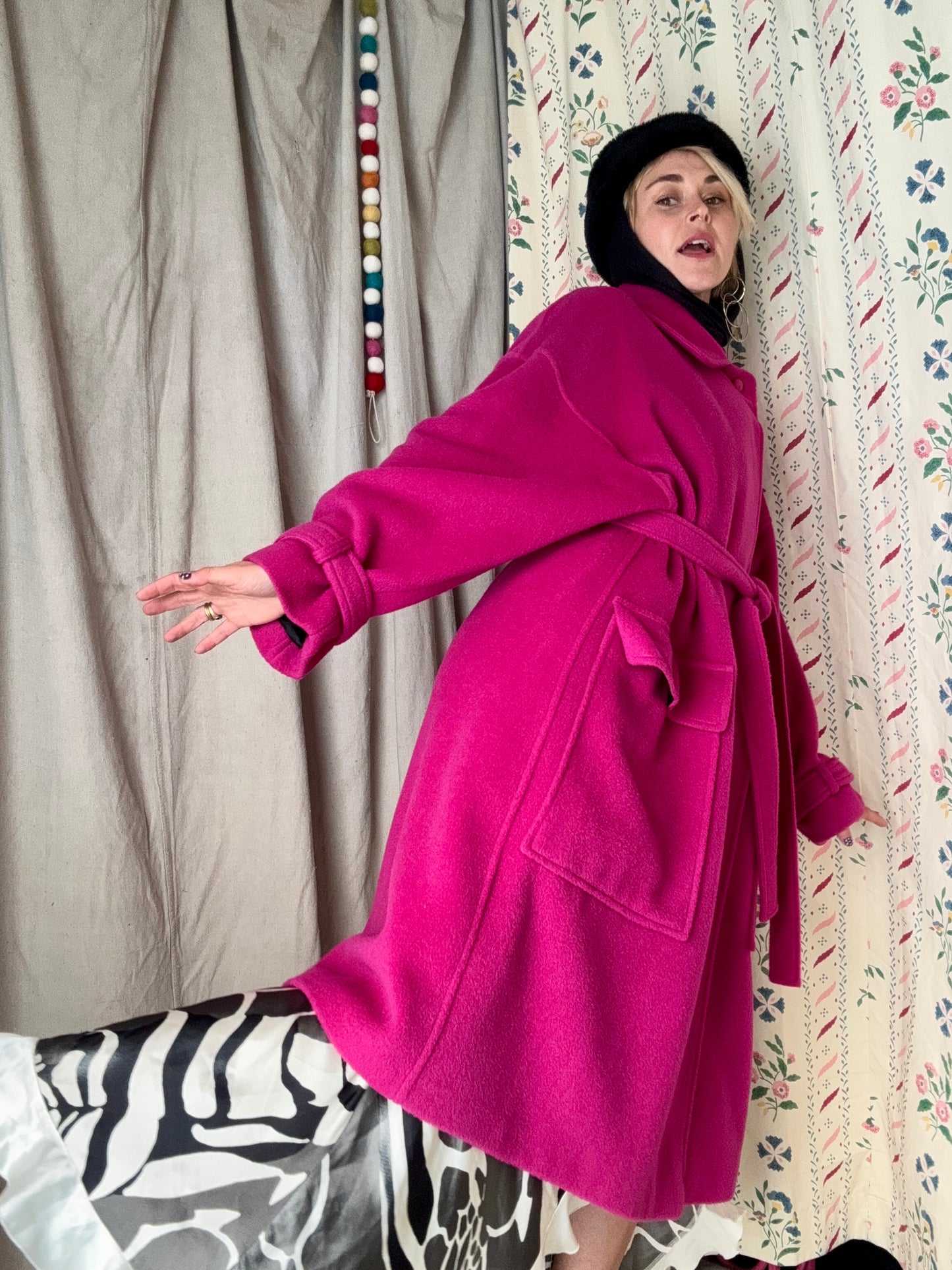 The Escada 1980s Wool Coat