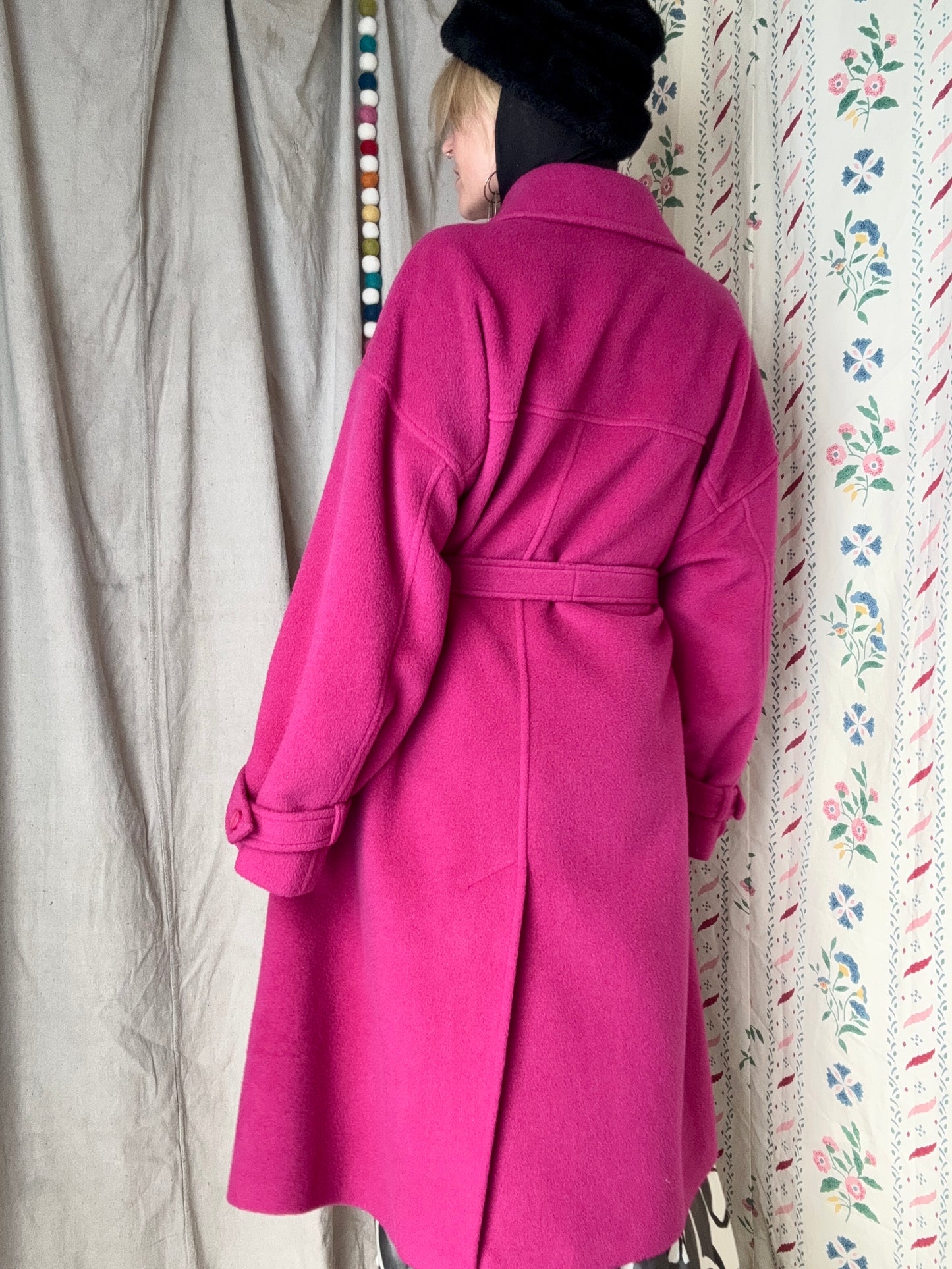 The Escada 1980s Wool Coat