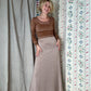The Ingrid 1970s Knit Maxi Dress