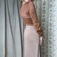 The Ingrid 1970s Knit Maxi Dress