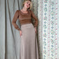 The Ingrid 1970s Knit Maxi Dress
