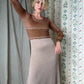 The Ingrid 1970s Knit Maxi Dress