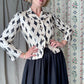 The Bullocks 1950s Cropped Silk Blazer