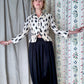 The Bullocks 1950s Cropped Silk Blazer