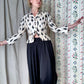 The Bullocks 1950s Cropped Silk Blazer