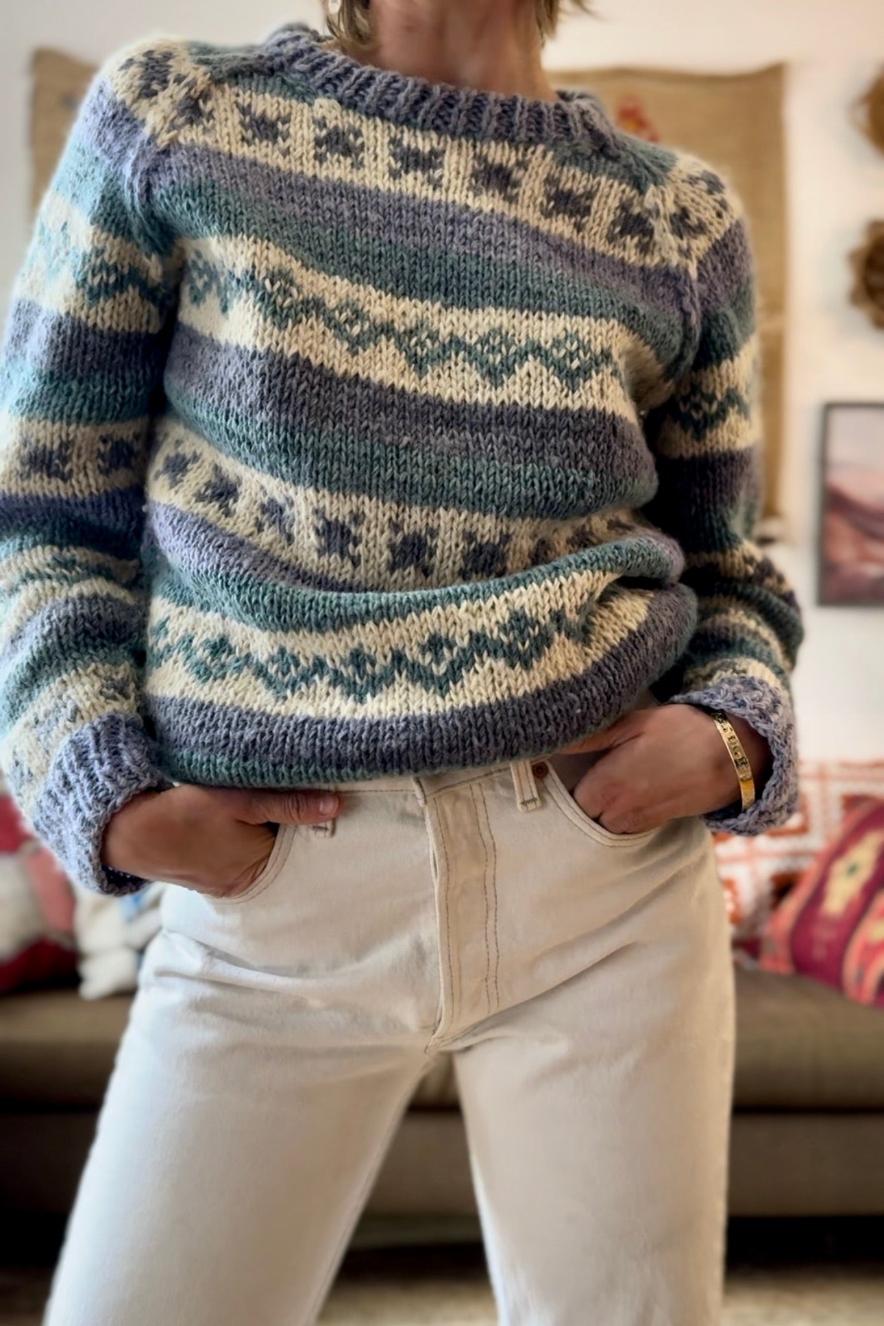 The Devon Hand Knit Sweater