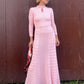 The Edie 1960s Crochet Maxi Dress
