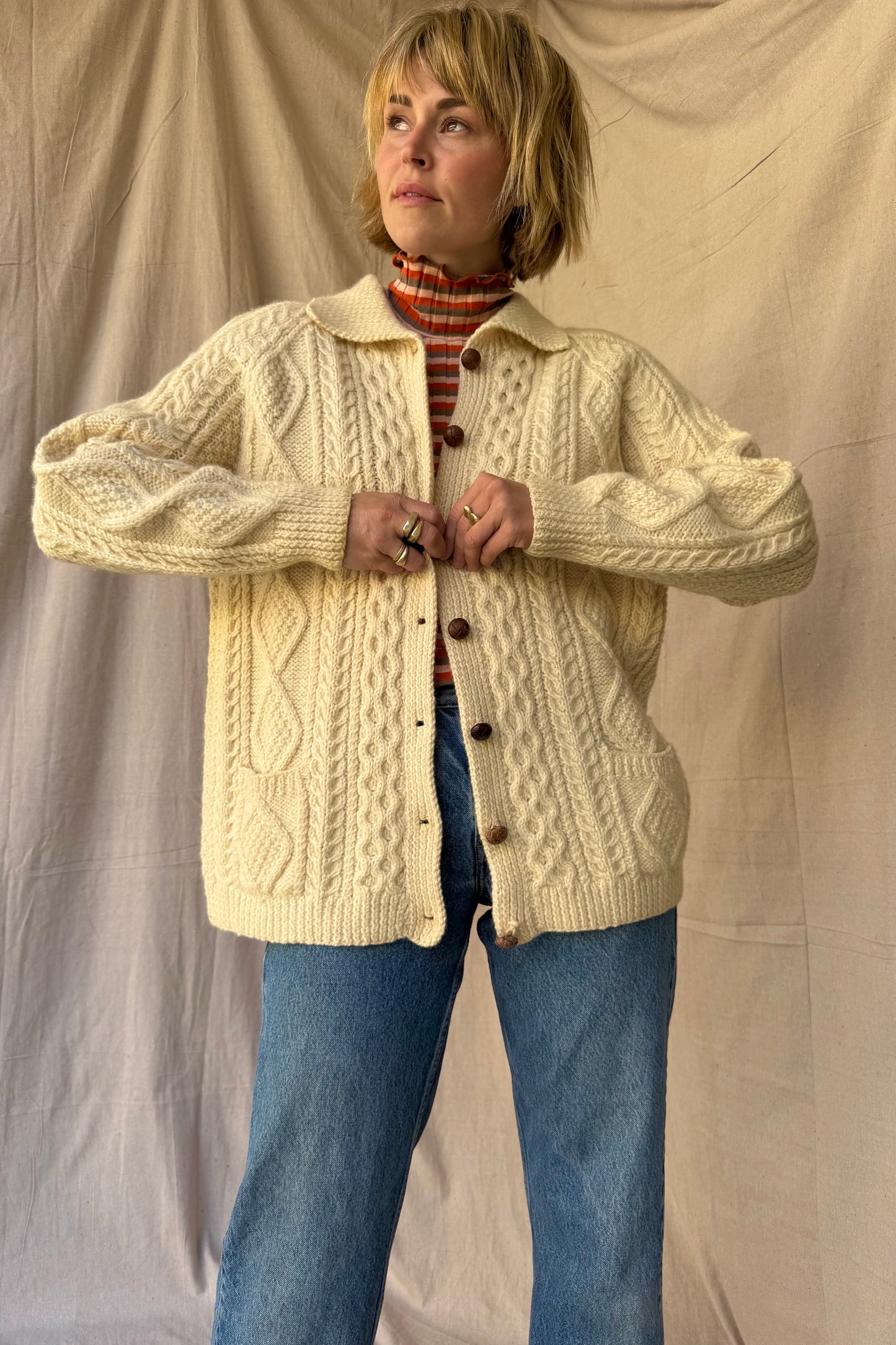 The Annette Wool Cardigan