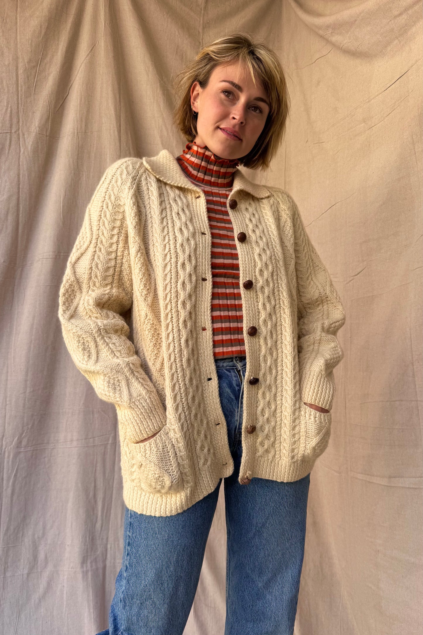 The Annette Wool Cardigan