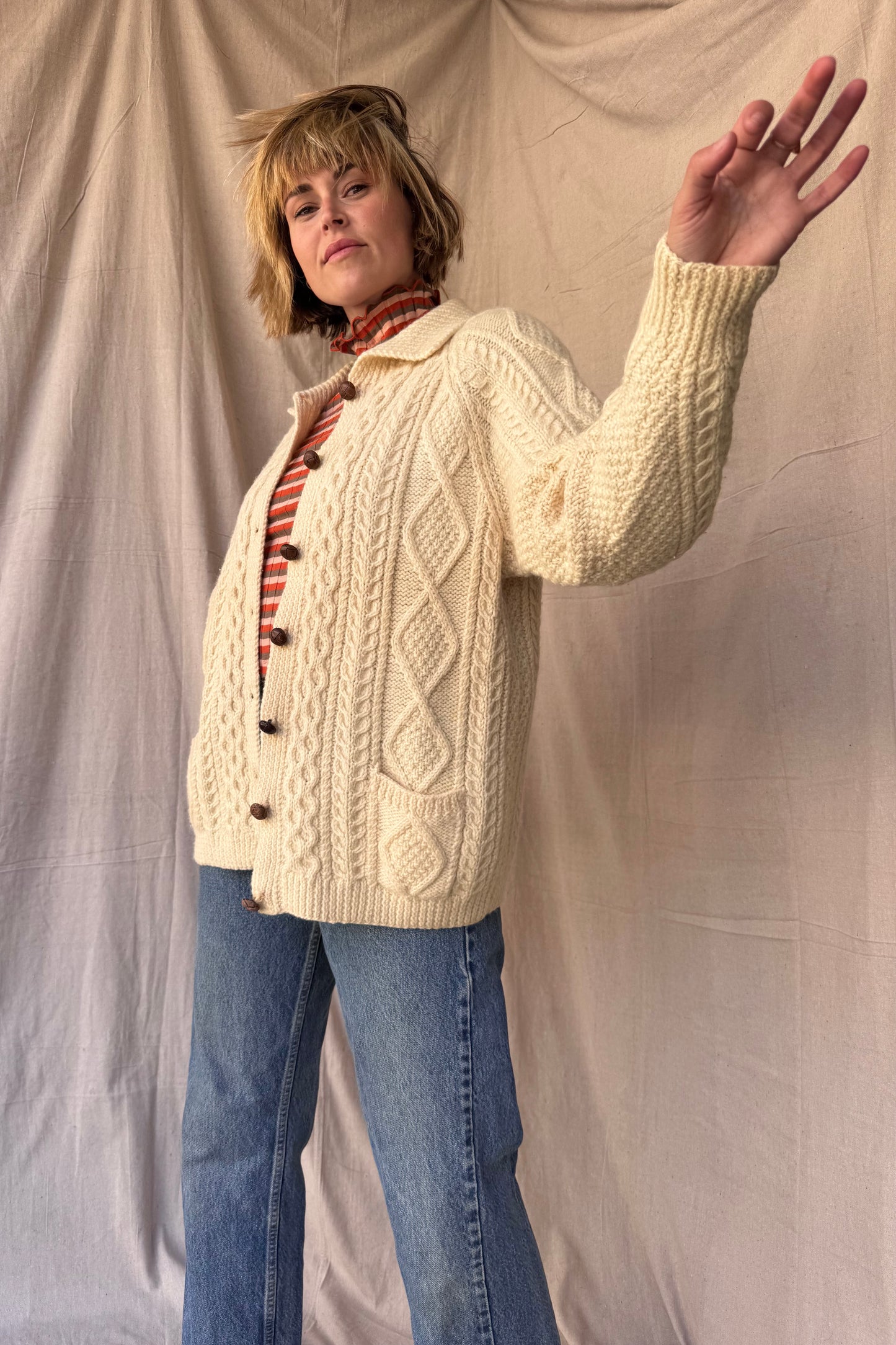 The Annette Wool Cardigan