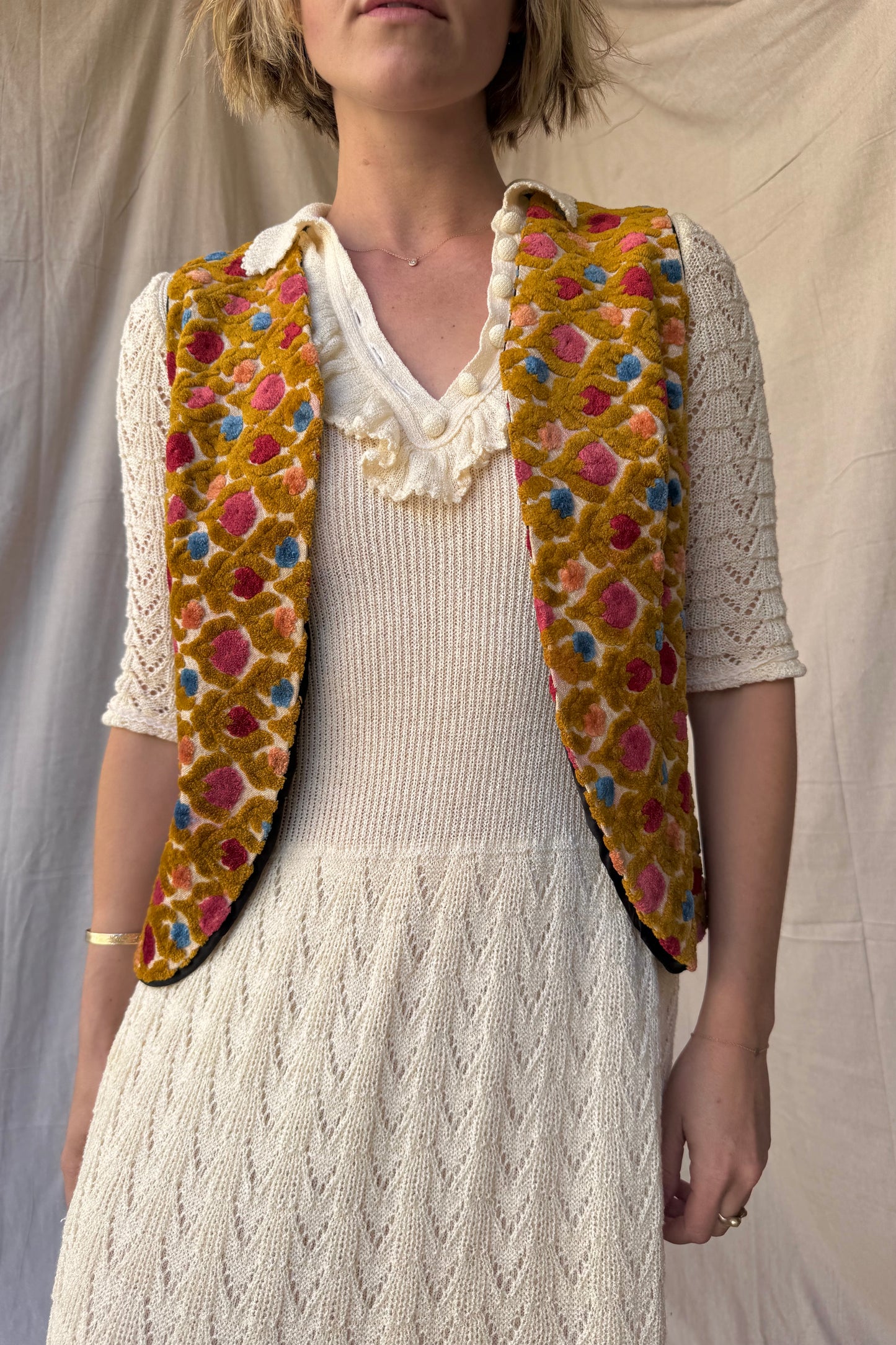 The Chenille Annabelle Vest