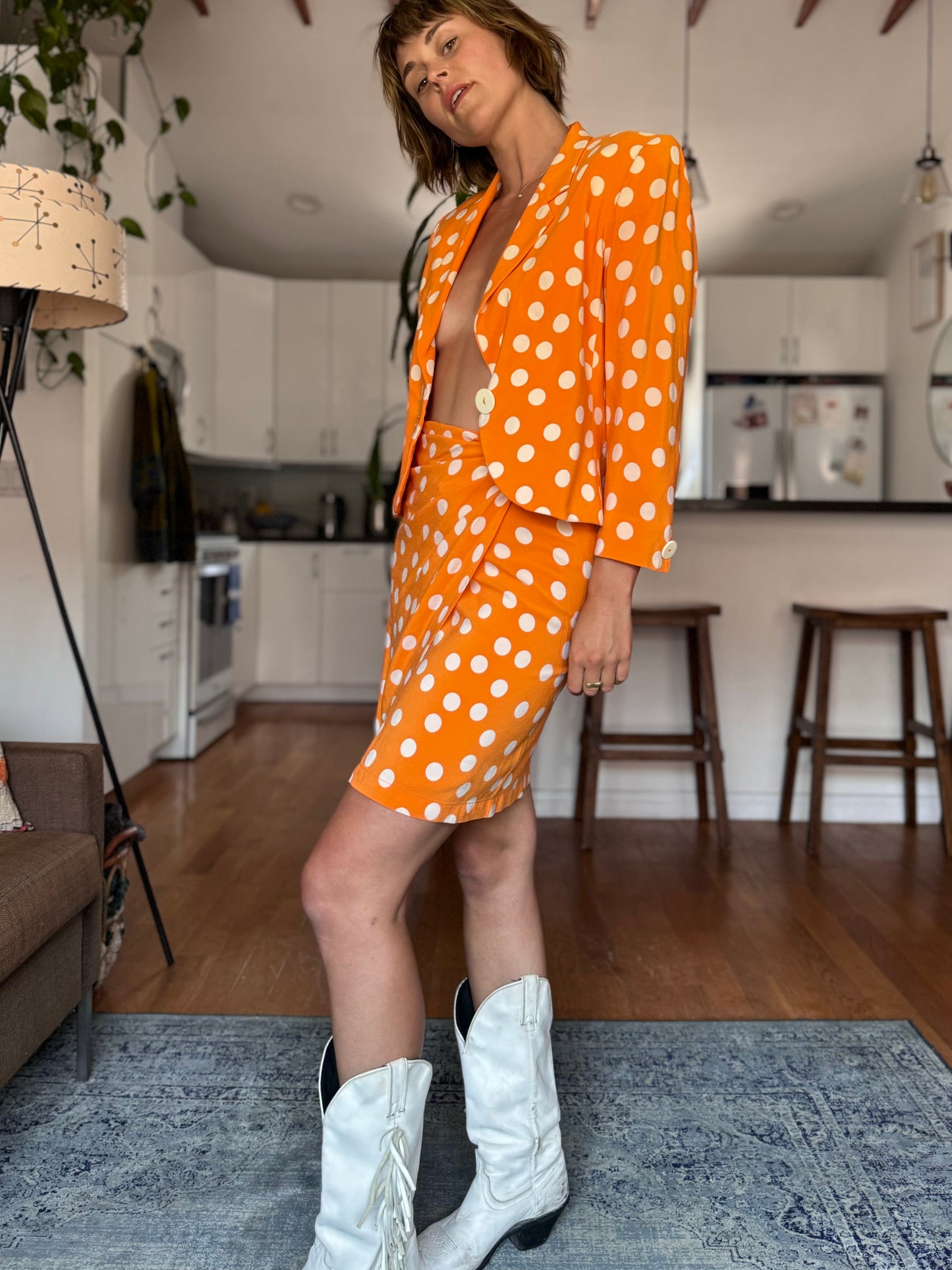 The Joelle Polka Dot Suit