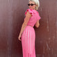 The Valentina 1960s Crochet Maxi Dress