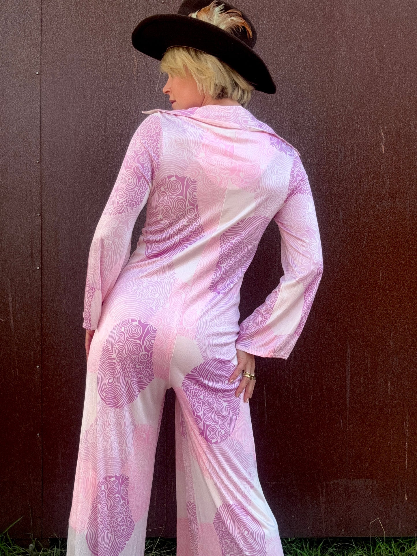 The Penelope 1970s Retro Jumpsuit