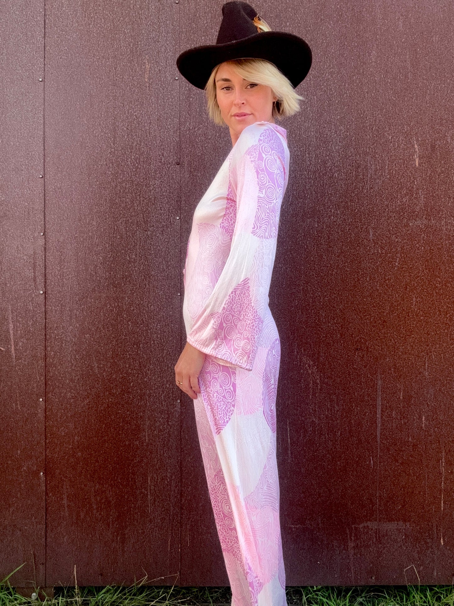 The Penelope 1970s Retro Jumpsuit