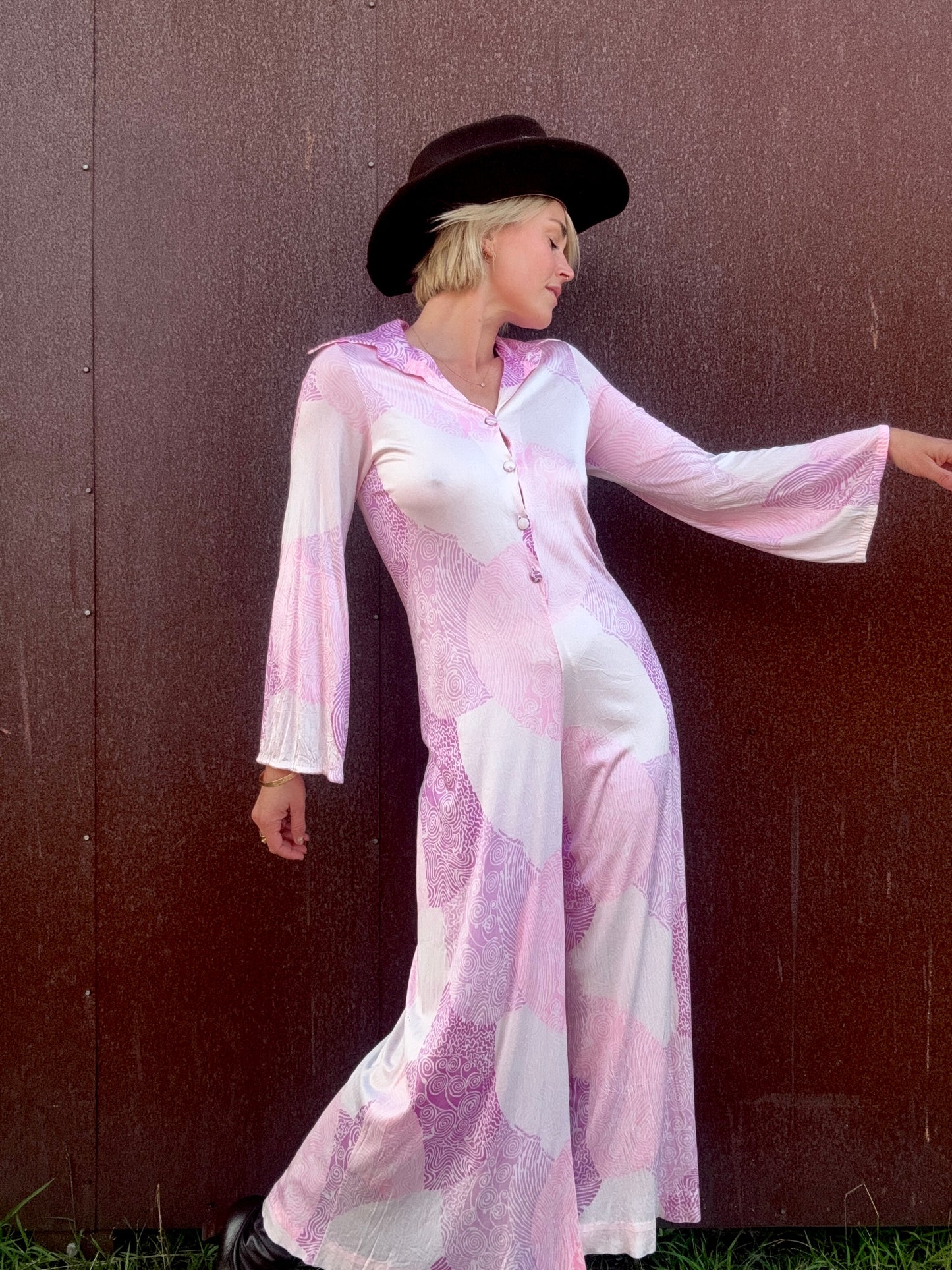 The Penelope 1970s Retro Jumpsuit