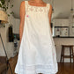 The Estelle Embroidered Antique Dress