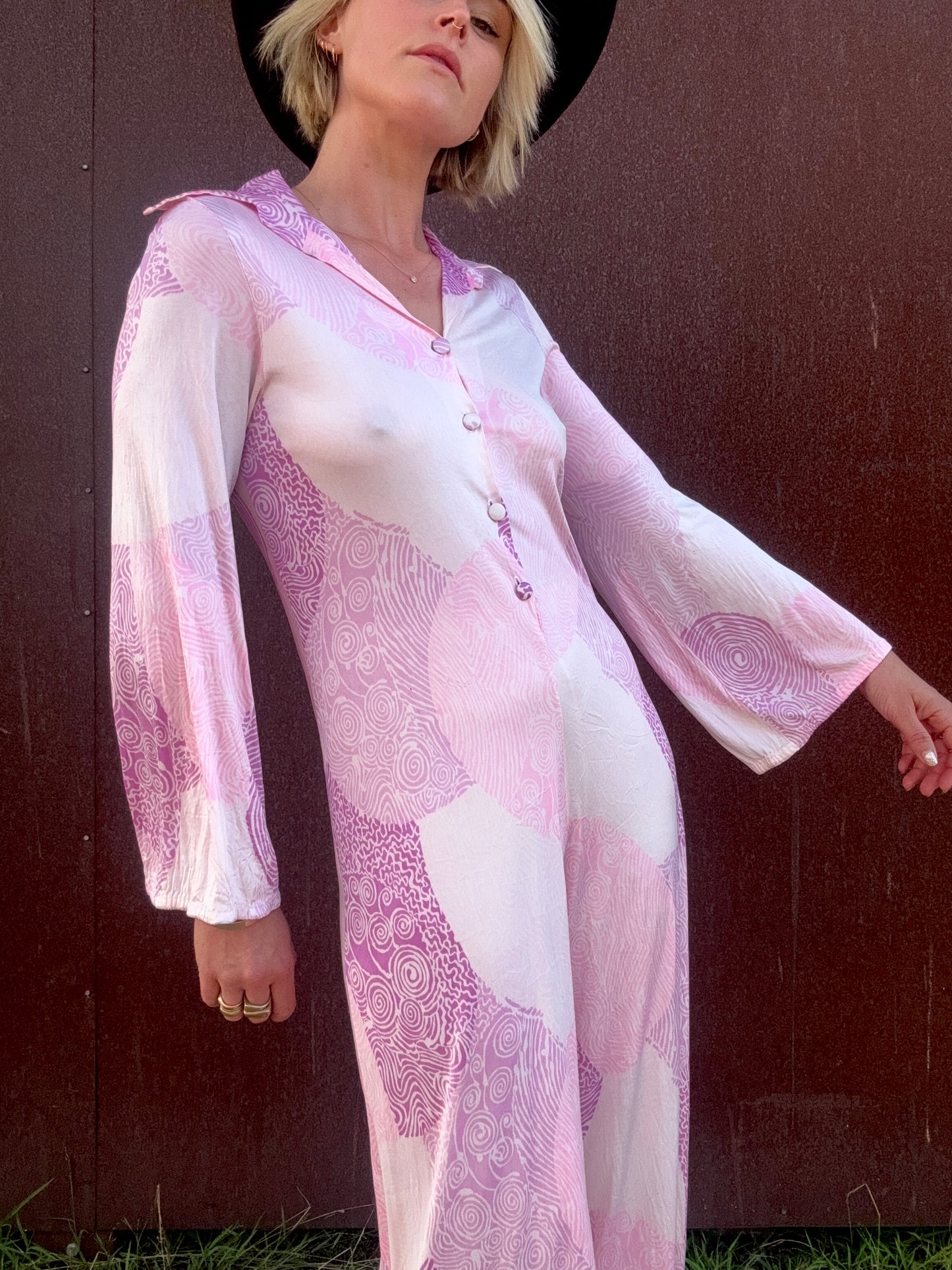 The Penelope 1970s Retro Jumpsuit