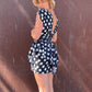 The Amelie 1980s Cotton Mini Dress