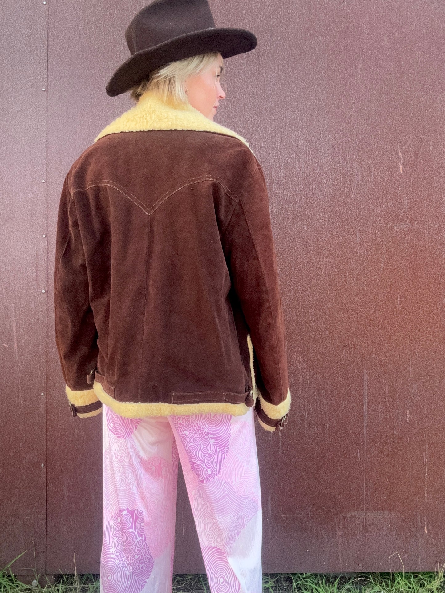 The Rochelle 1970s Suede Jacket