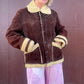 The Rochelle 1970s Suede Jacket